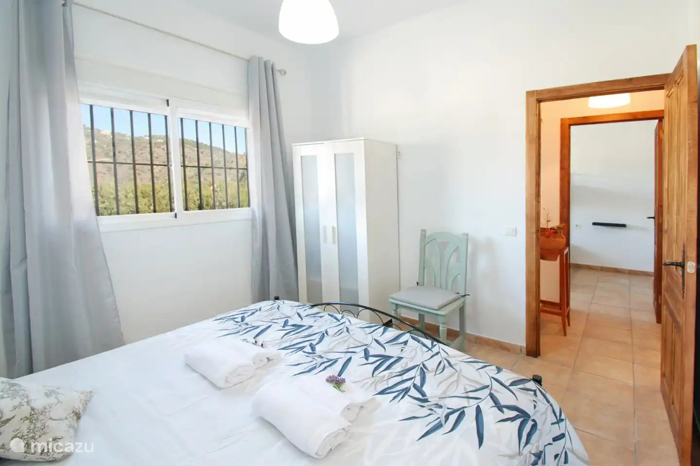 Ontwaken met die uitzicht, dat is geen straf denk ik.