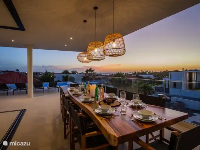 Villa Wahoo - Curazao en Curazao, Banda Arriba (este), Jan Thiel - villa Jan Thiel de noche