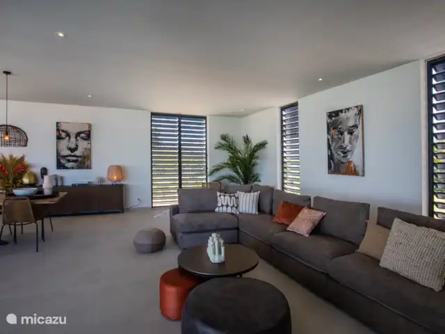 Villa Wahoo - Curazao en Curazao, Banda Arriba (este), Jan Thiel - villa Amplia sala de estar