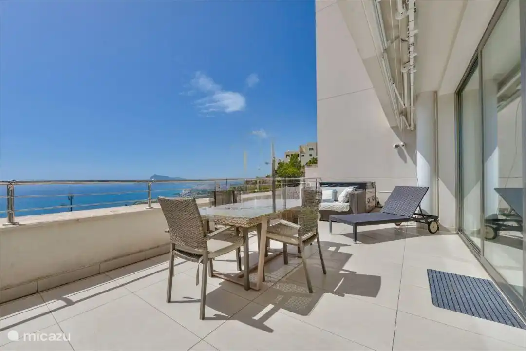 Schöne Wohnung mit Meerblick in Altea in Spanien, Costa Blanca, Altea Hills - Appartement