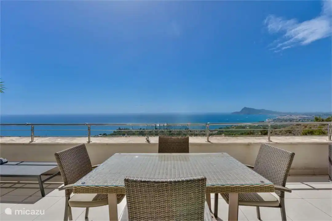 Schöne Wohnung mit Meerblick in Altea in Spanien, Costa Blanca, Altea Hills - Appartement
