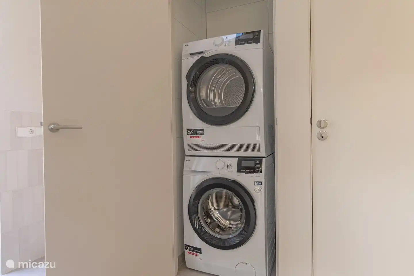 Washer and dryer