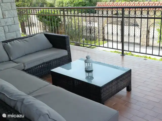 Casa de vacaciones Holek en Croacia, Kvarner, Silo (isla Krk) - casa vacacional balcón