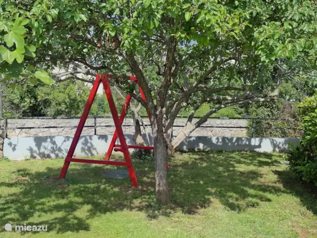 Casa de vacaciones Holek en Croacia, Kvarner, Silo (isla Krk) - casa vacacional jardín