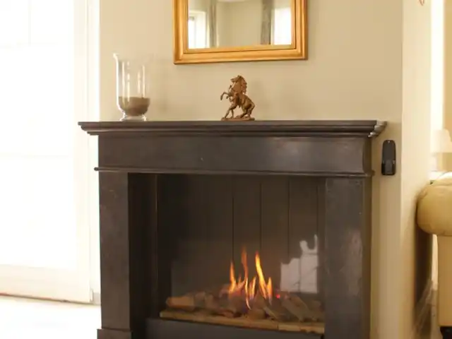 Belvédère Groede | Pays-Bas, Zélande, Groede - maison de vacances Foyer au gaz au salon