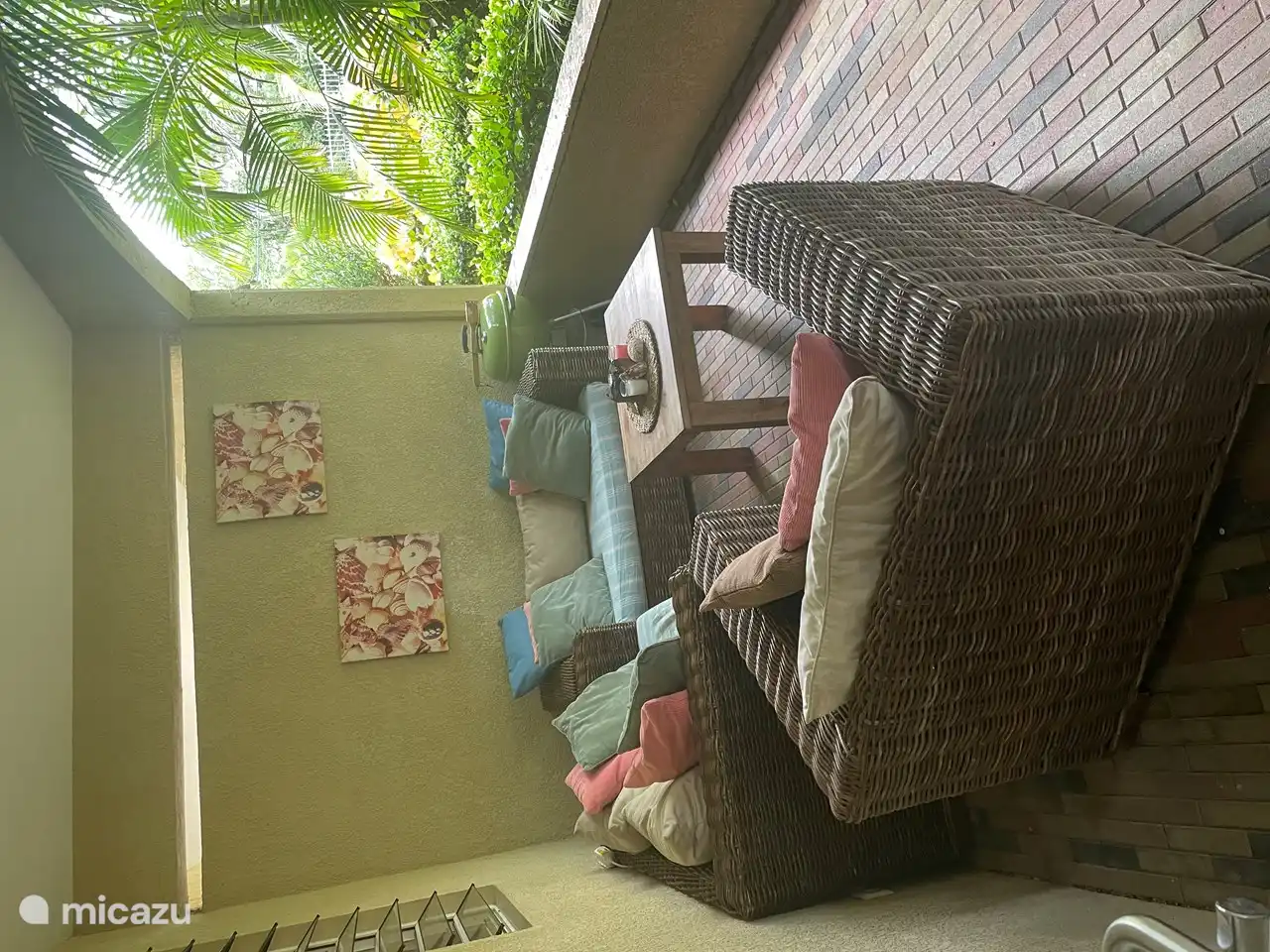 Enjoy lounging on the spacious porch