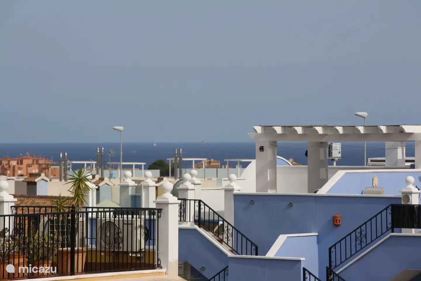 Blick von der Dachterrasse