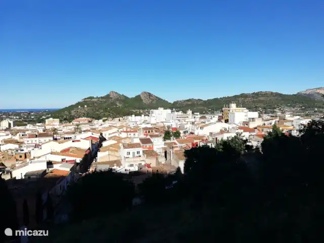 Casa Infinito 1 en España, Costa Blanca, Pedreguer  - villa vista de nuestro pueblo Pedreguer desde la Ermita