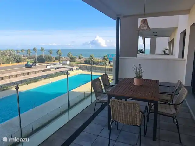 appartement huren in Spanje, Costa de la Luz, Isla Canela – Los Flamencos Isla Canela Balkon zeezicht