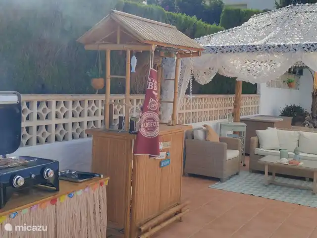 Casawens en España, Costa Blanca, Moraira - villa Conjunto de barbacoa, bar y salón