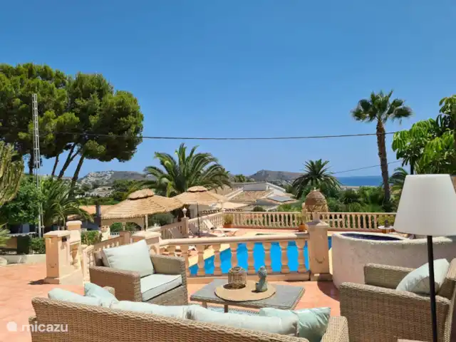 Casawens en España, Costa Blanca, Moraira - villa Piscina con vistas al mar