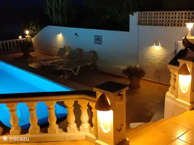 Casawens en España, Costa Blanca, Moraira - villa Iluminación de la piscina Alrededores