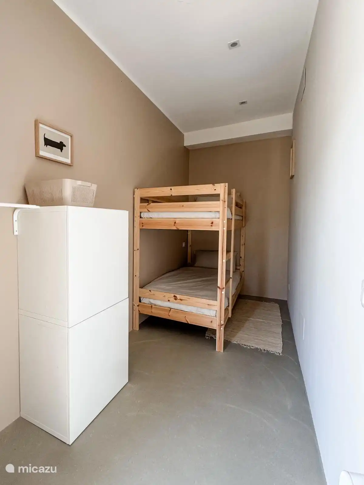 Slaapkamer met stapelbed Appartement Rilassati