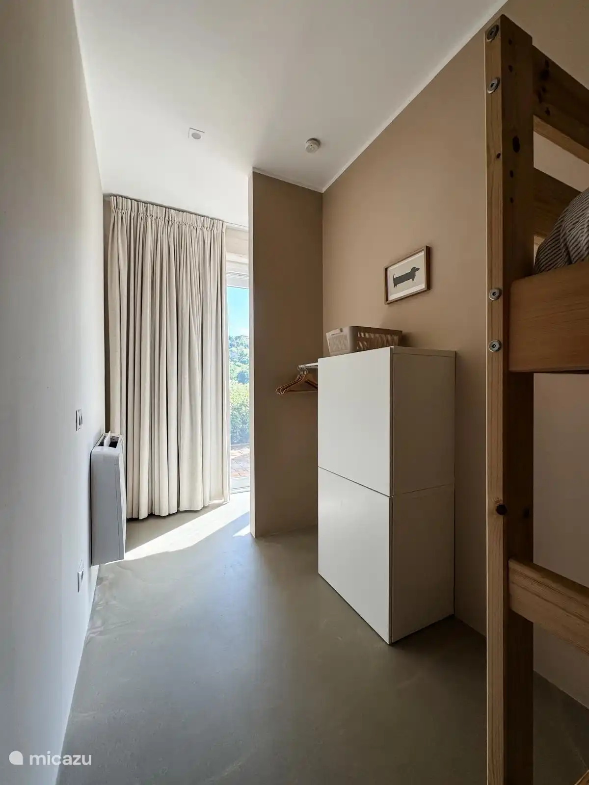 Slaapkamer met stapelbed Appartement Rilassati