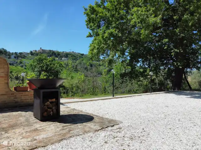 Villa Rilasati en Italia, Marche, Mogliano - apartamento OFYR barbacoa Villa Rilassati