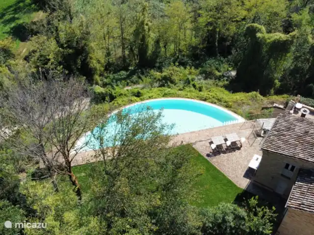 Villa Rilasati en Italia, Marche, Mogliano - apartamento Piscina infinita Villa Rilassati