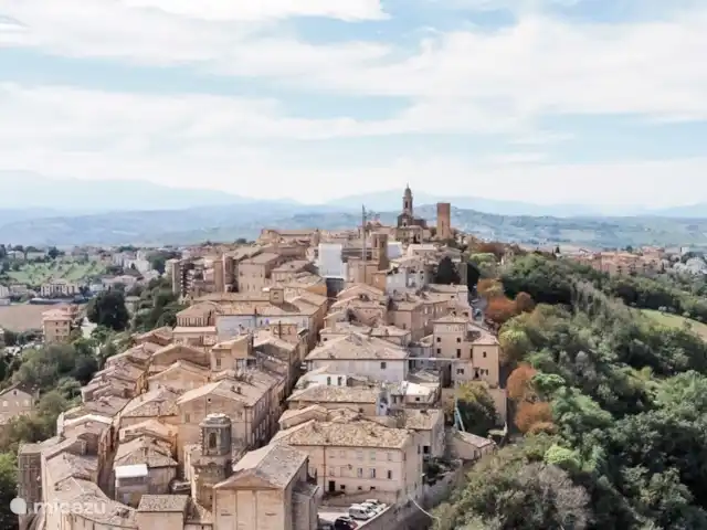 Villa Rilasati en Italia, Marche, Mogliano - apartamento La hermosa aldea de Mogliano