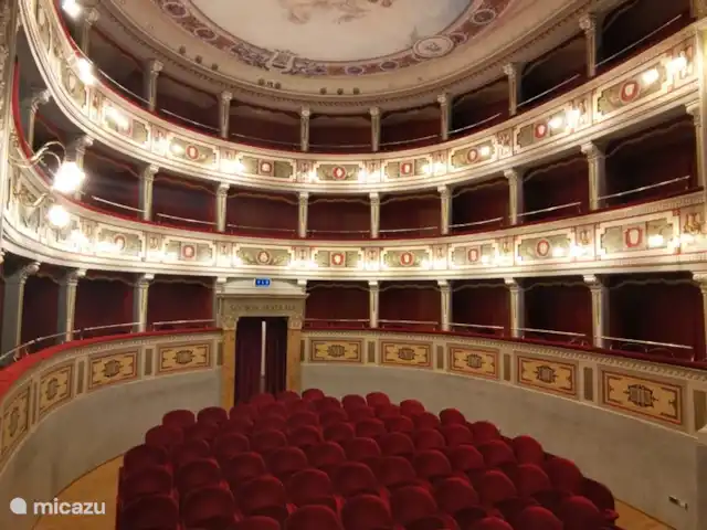 Villa Rilasati en Italia, Marche, Mogliano - apartamento Teatro Apolo Mogliano