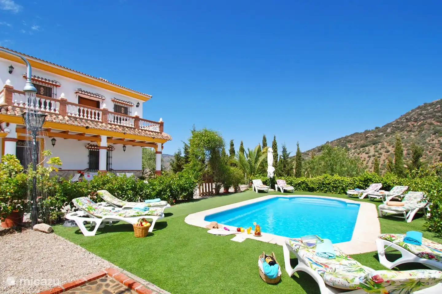 villa huren in Comares, Costa del Sol, Spanje - Villa Rosal