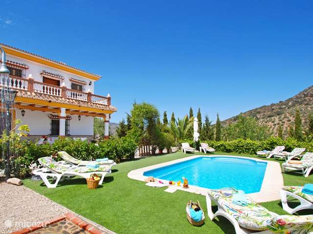 Holiday home in Spain, Costa del Sol, Comares - villa Villa Rosal