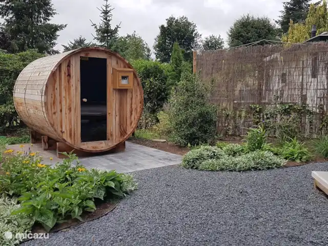 Location de Vacances Pays-Bas, Gueldre, Wells, chalet - Huisje de Berk - Moderne Avec Sauna Votre propre sauna dans le jardin