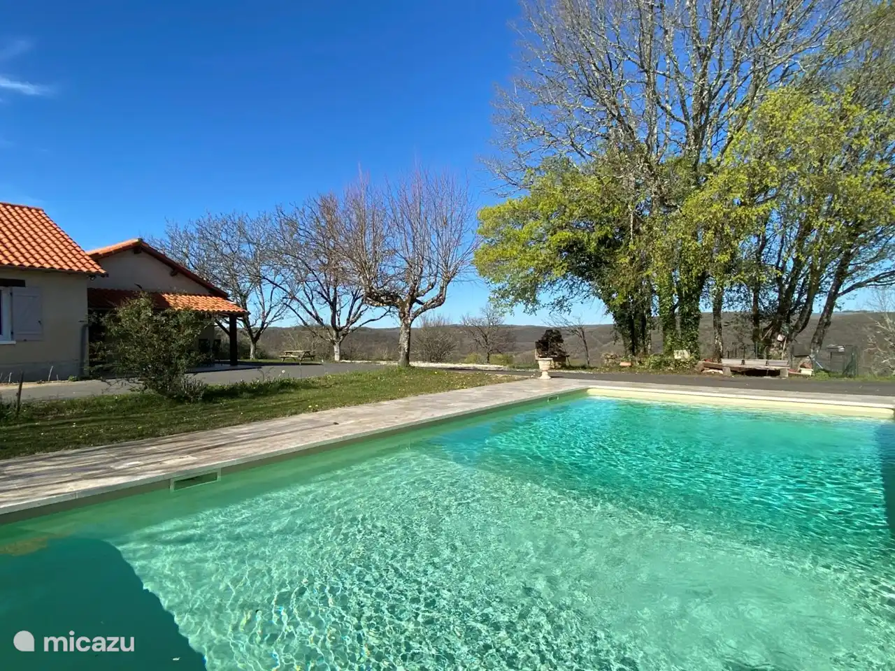 The large swimming pool