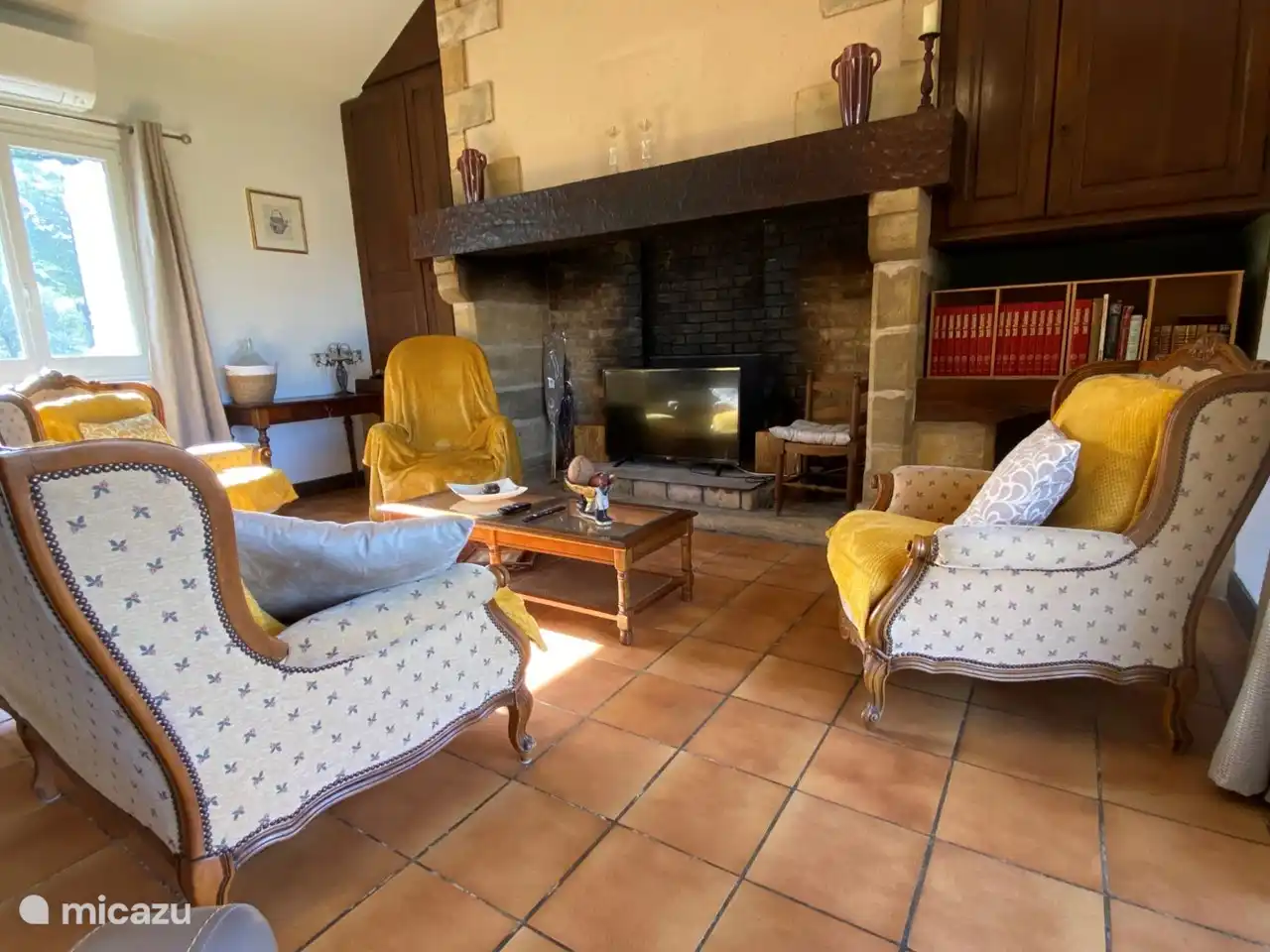 The cozy living room