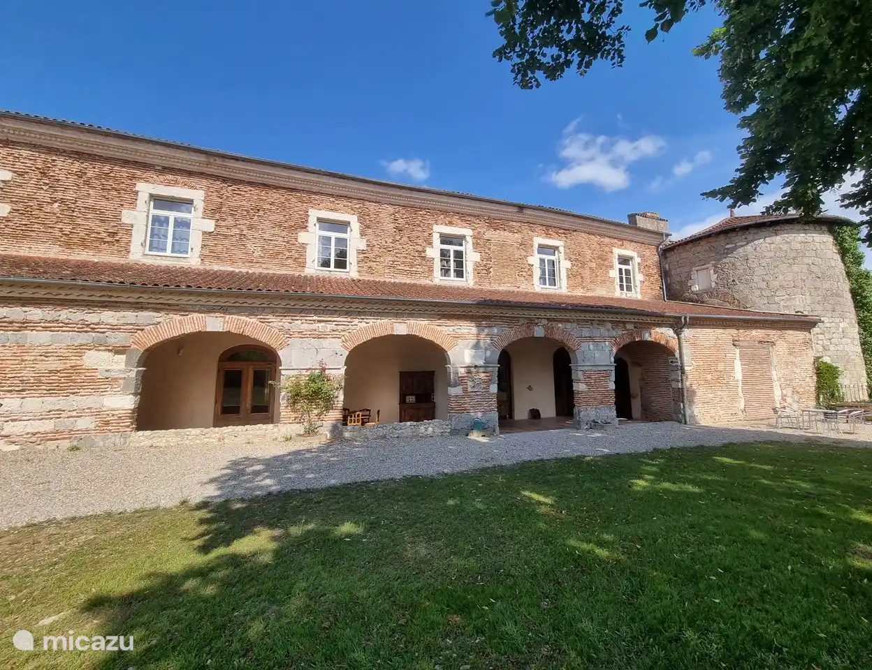 landhaus / schloss, Clairac, Lot-et-Garonne, Frankreich - Abbaye de Clairac