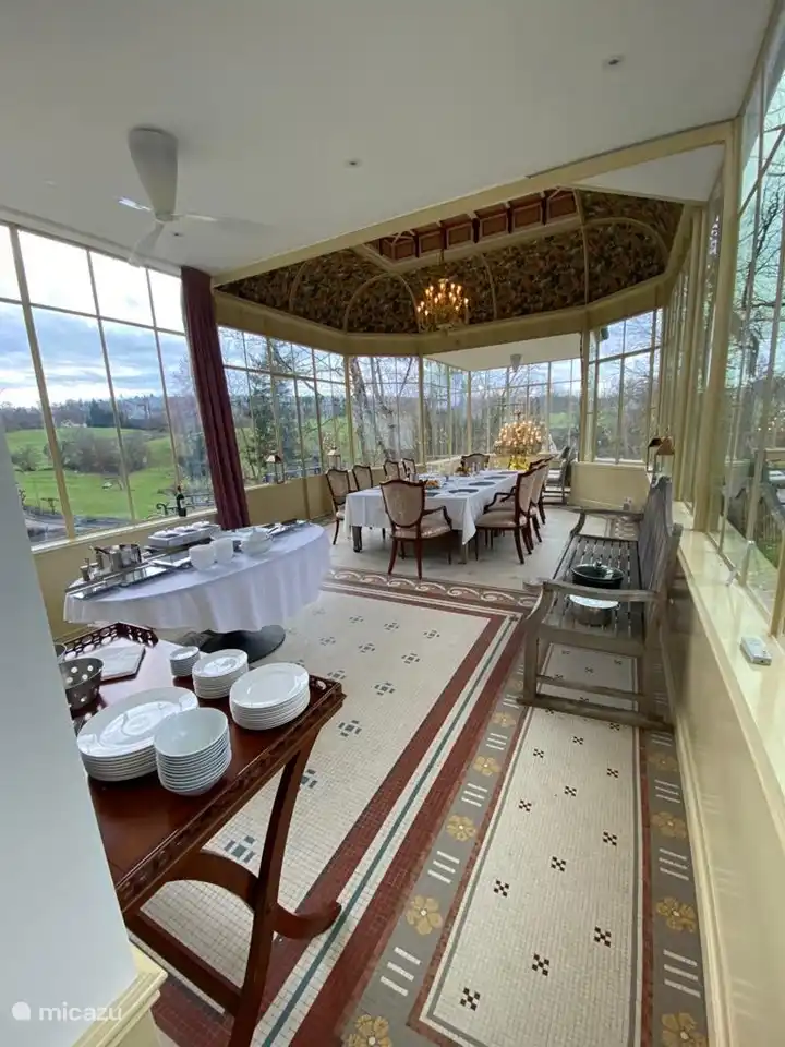 Restaurierter Wintergarten