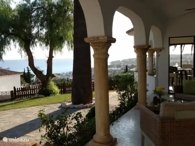 Maison de l'HEA | Espagne, Costa del Sol, La Cala de Mijas - villa Vue depuis notre salle de petit-déjeuner préférée.