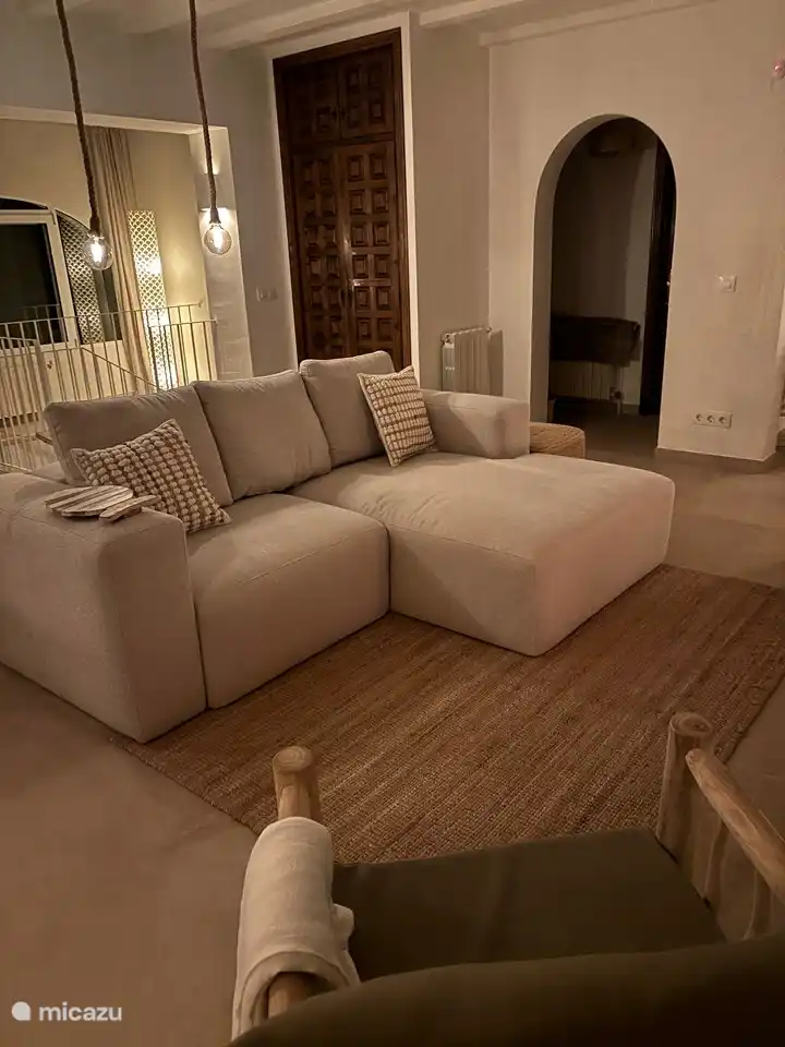 You can also relax indoors, on the couch.