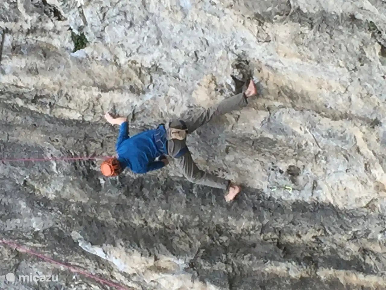 La escalada también es posible.