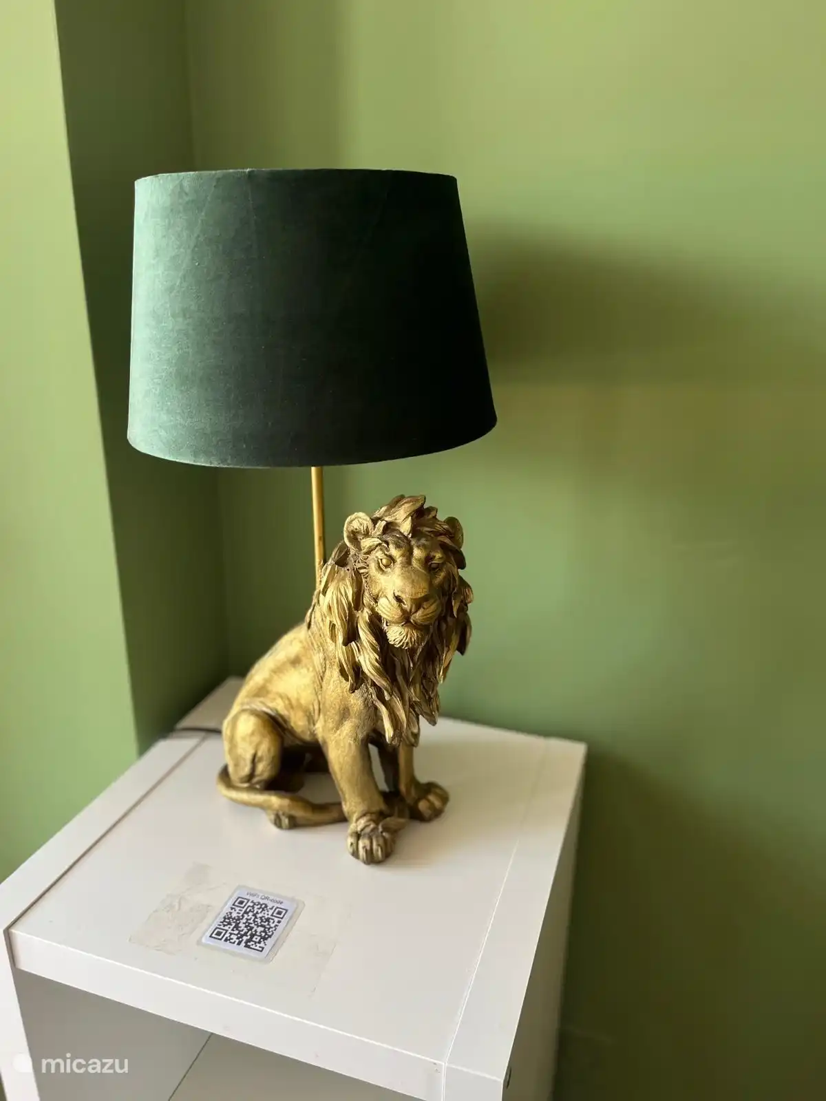 Aquí encontrarás el código QR de la Wi-Fi.