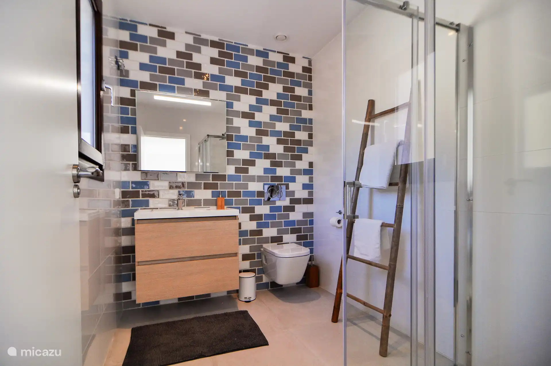 The second bathroom on the first floor