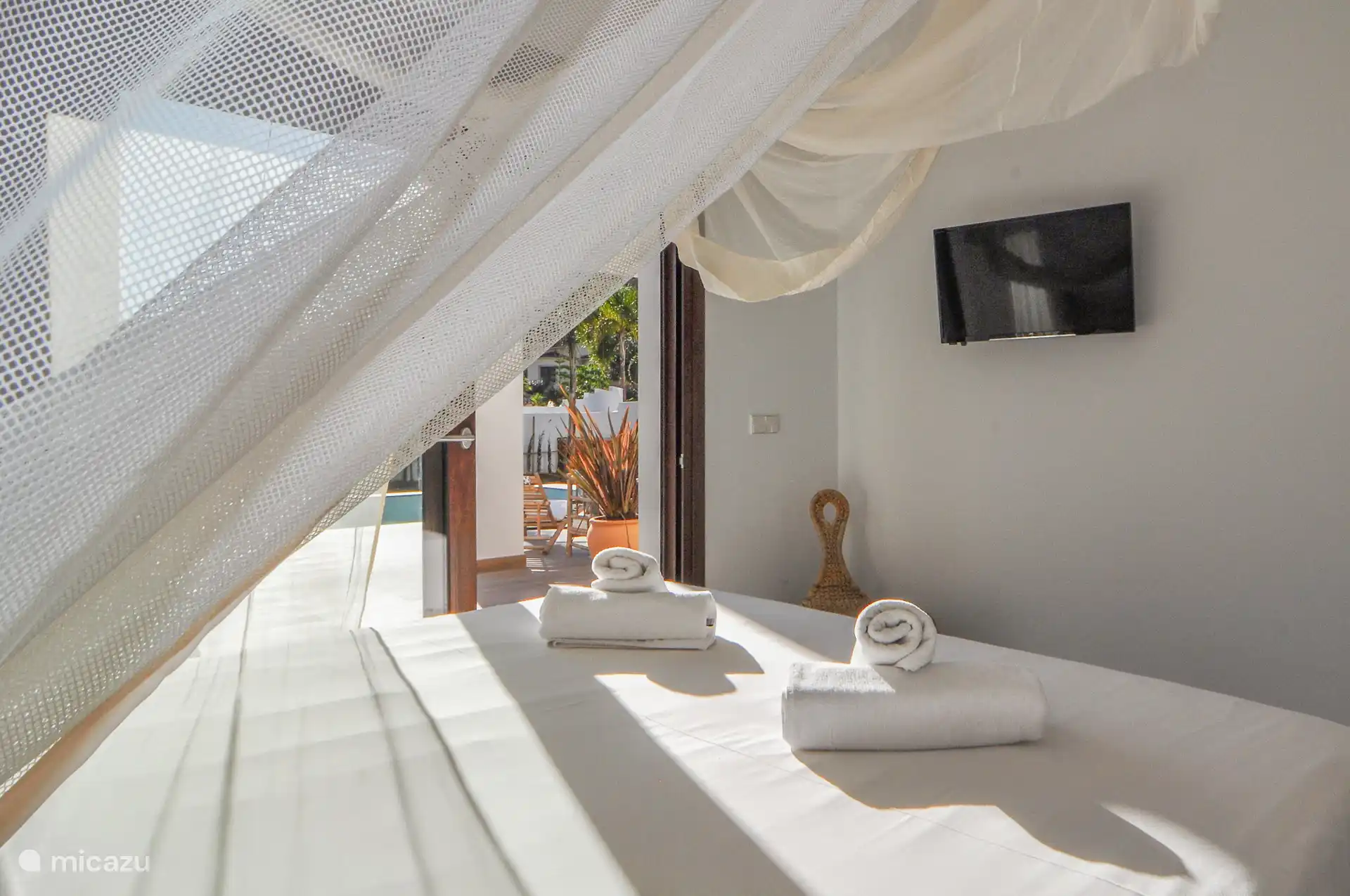 Master bedroom on the ground floor