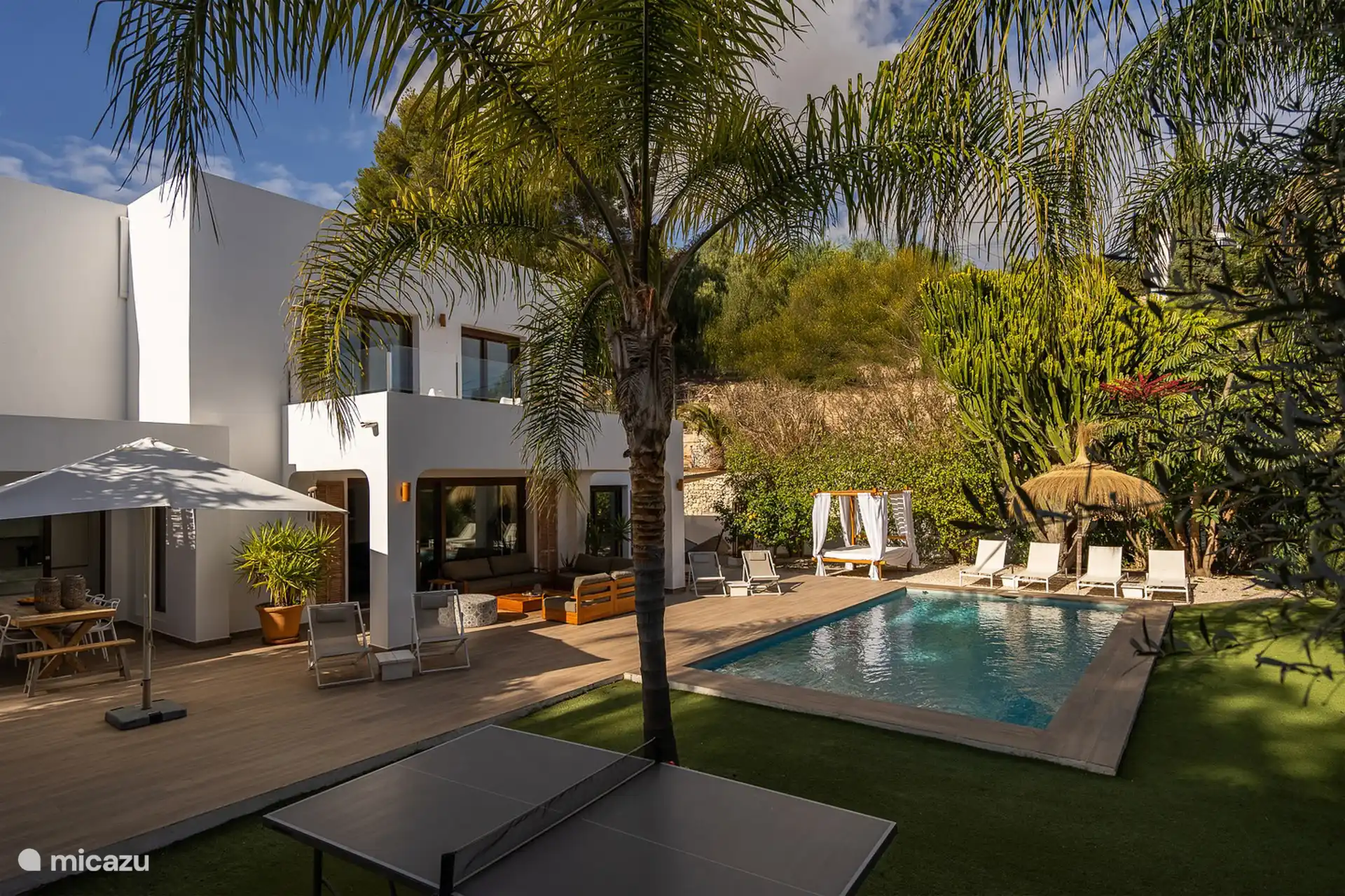 View from the garden (including table tennis table)