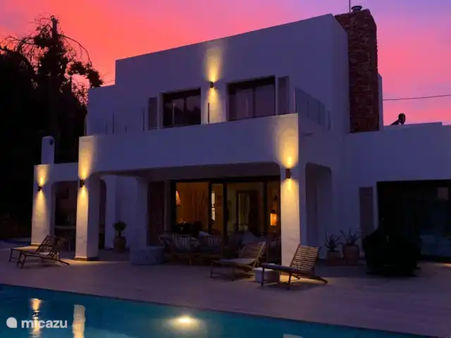 Villa Azuro en España, Costa Blanca, Benissa - villa foto de la tarde sin filtro!