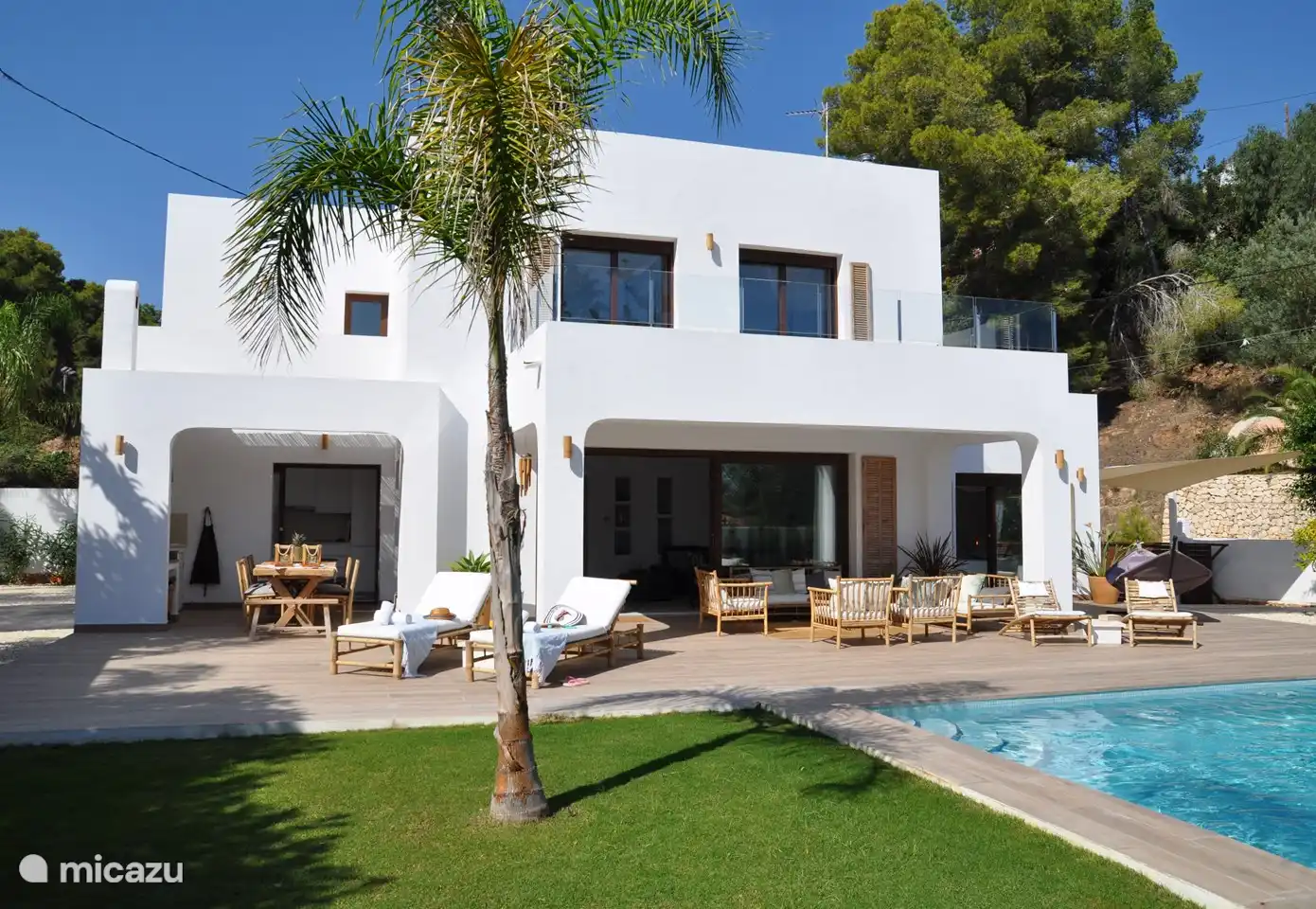 vista desde el jardin