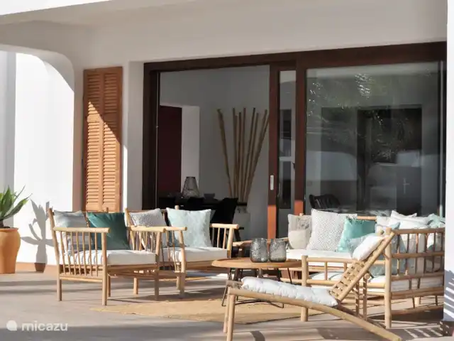 Villa Azuro en España, Costa Blanca, Benissa - villa grandes puertas correderas de salón a terraza