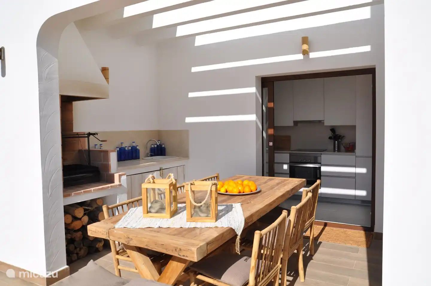 cocina al aire libre