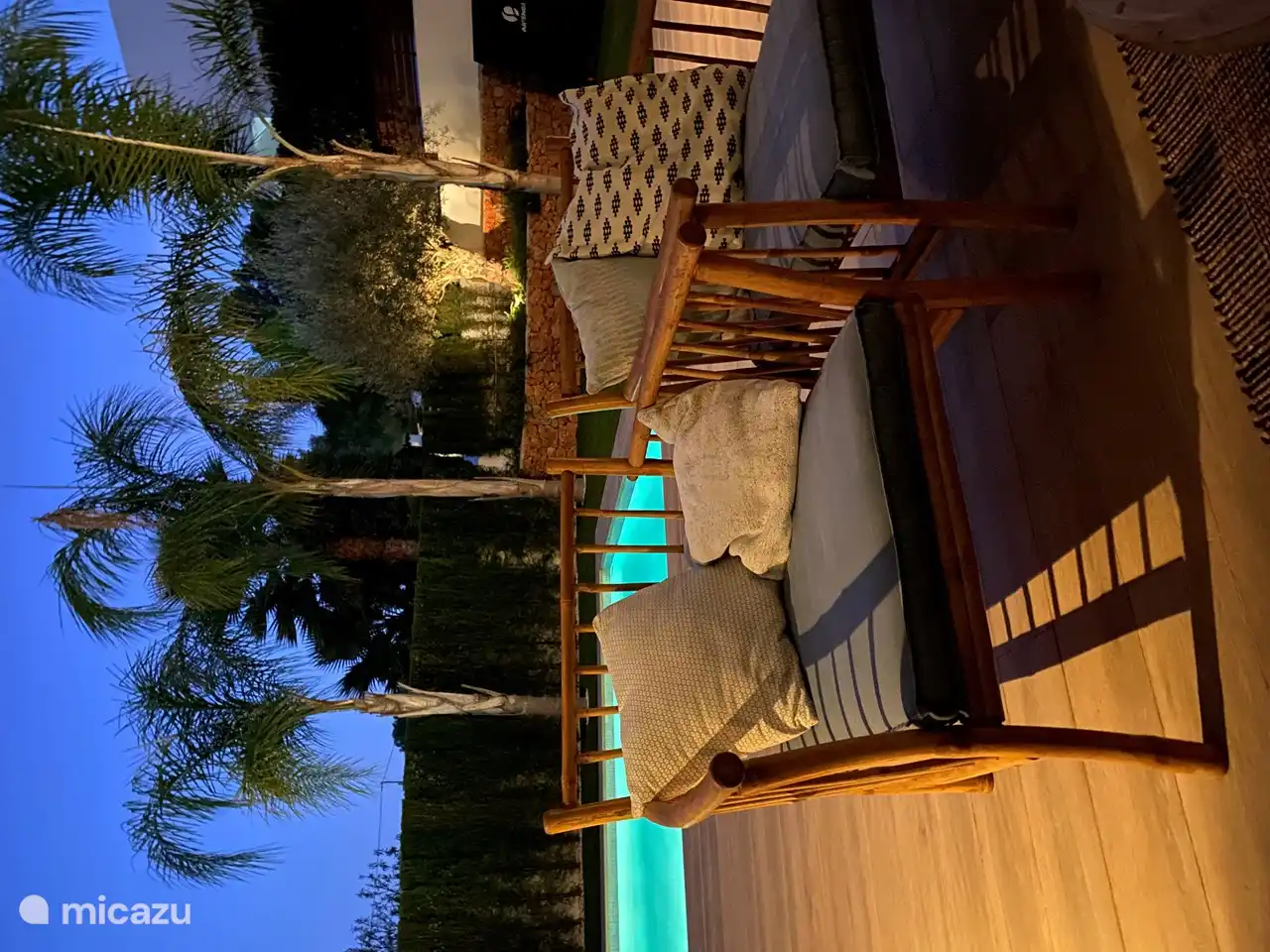 vista desde el jardin