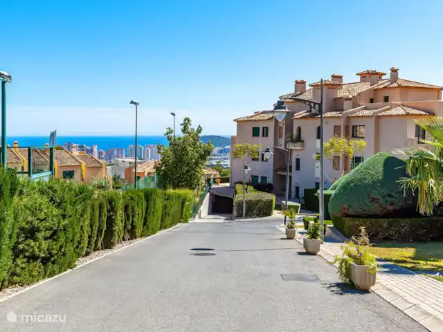 Casa vista mar Finestrat con jardín en España, Costa Blanca, Finestrat - apartamento Entrada