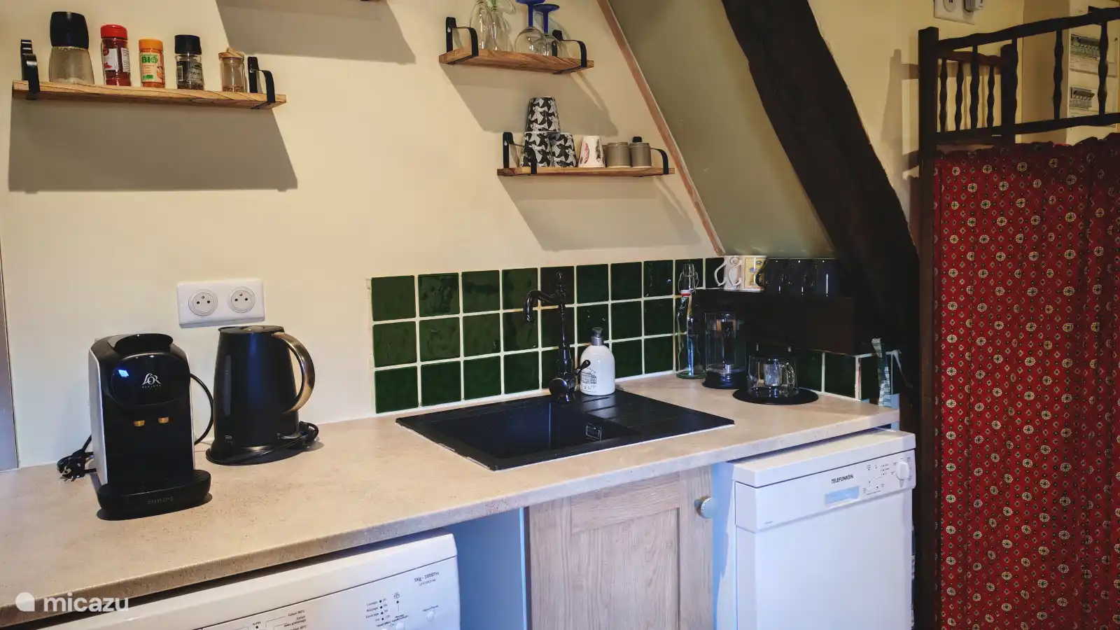 Küchenecke winzige Wohnung