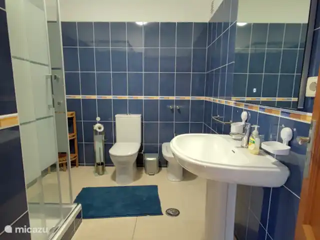 Vista das Dunas huren in Portugal, Costa Verde, Praia da Vagueira - vakantiehuis WC / Badkamer begane grond