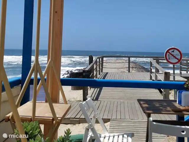 Vista das Dunas huren in Portugal, Costa Verde, Praia da Vagueira - vakantiehuis Neen een cocktail bij Casa Blanca en geniet van dit uitzicht.