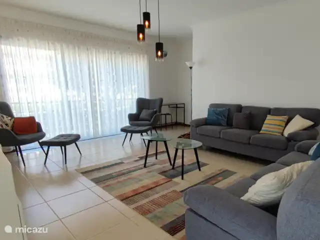 Vista das Dunas huren in Portugal, Costa Verde, Praia da Vagueira - vakantiehuis Lekker ruim zitten in de woonkamer