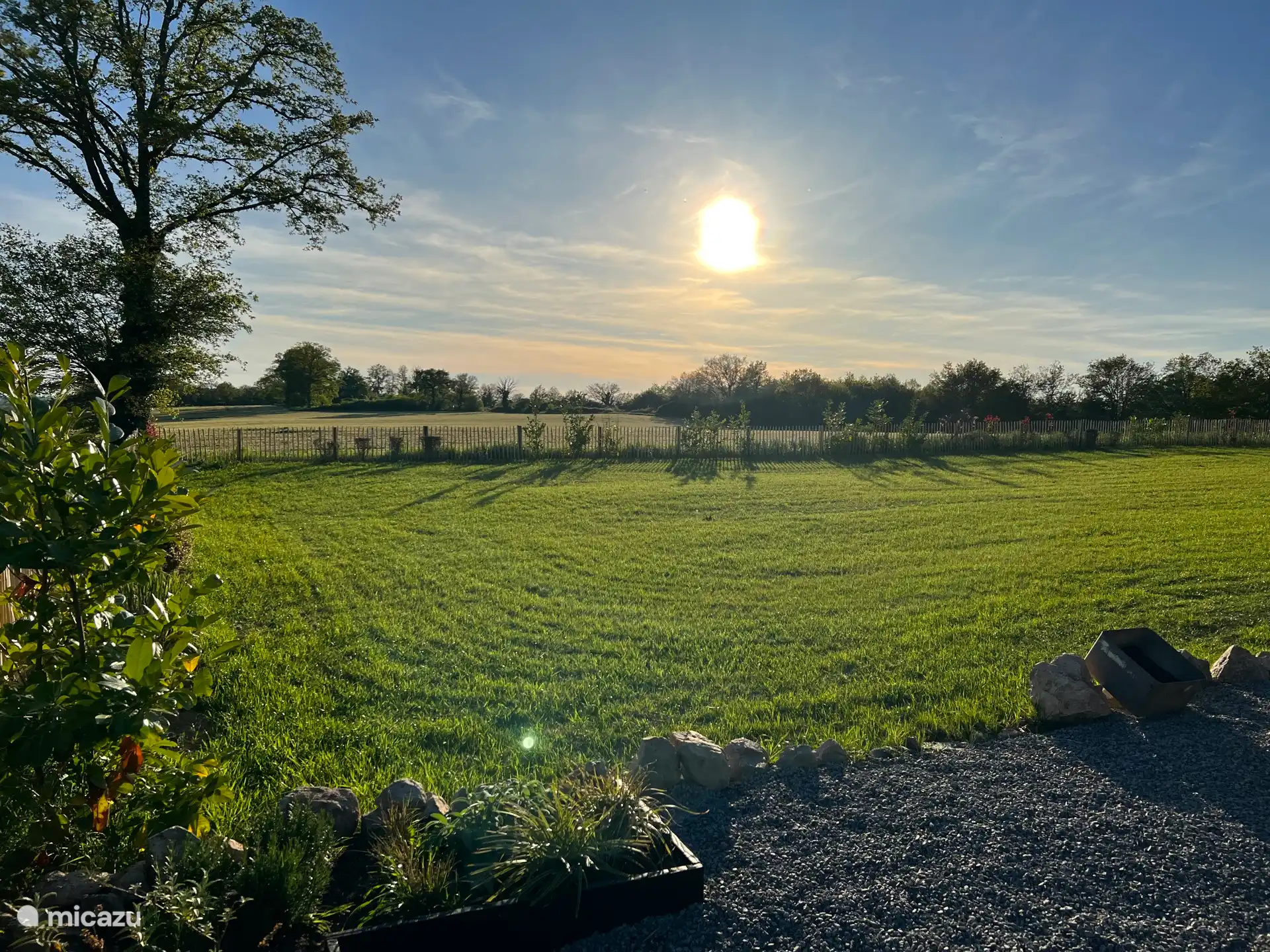 Vue depuis le jardin