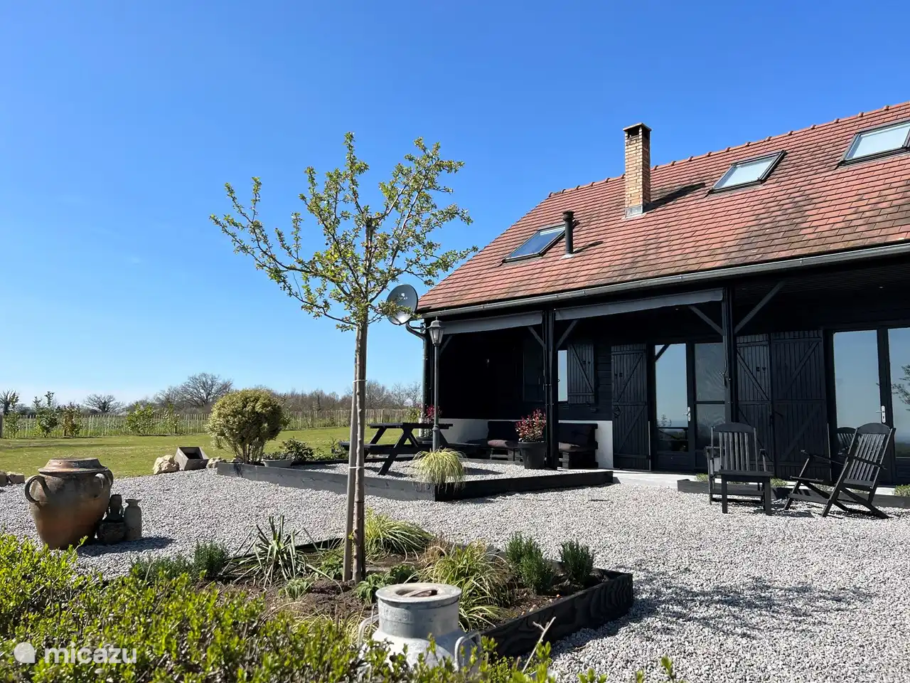 Jardin avec terrasse