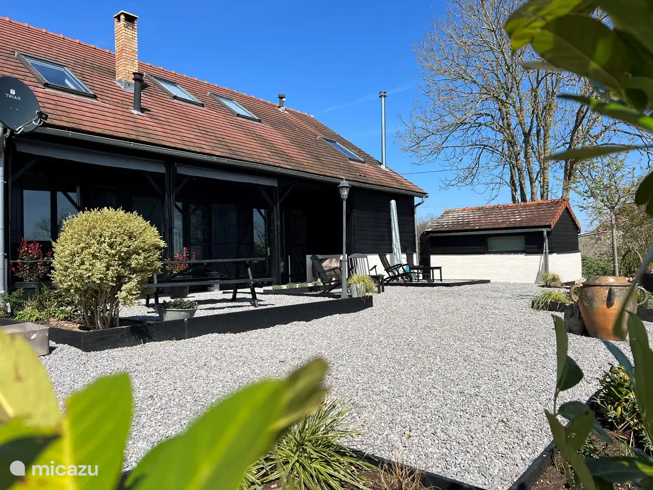 Jardin avec terrasse