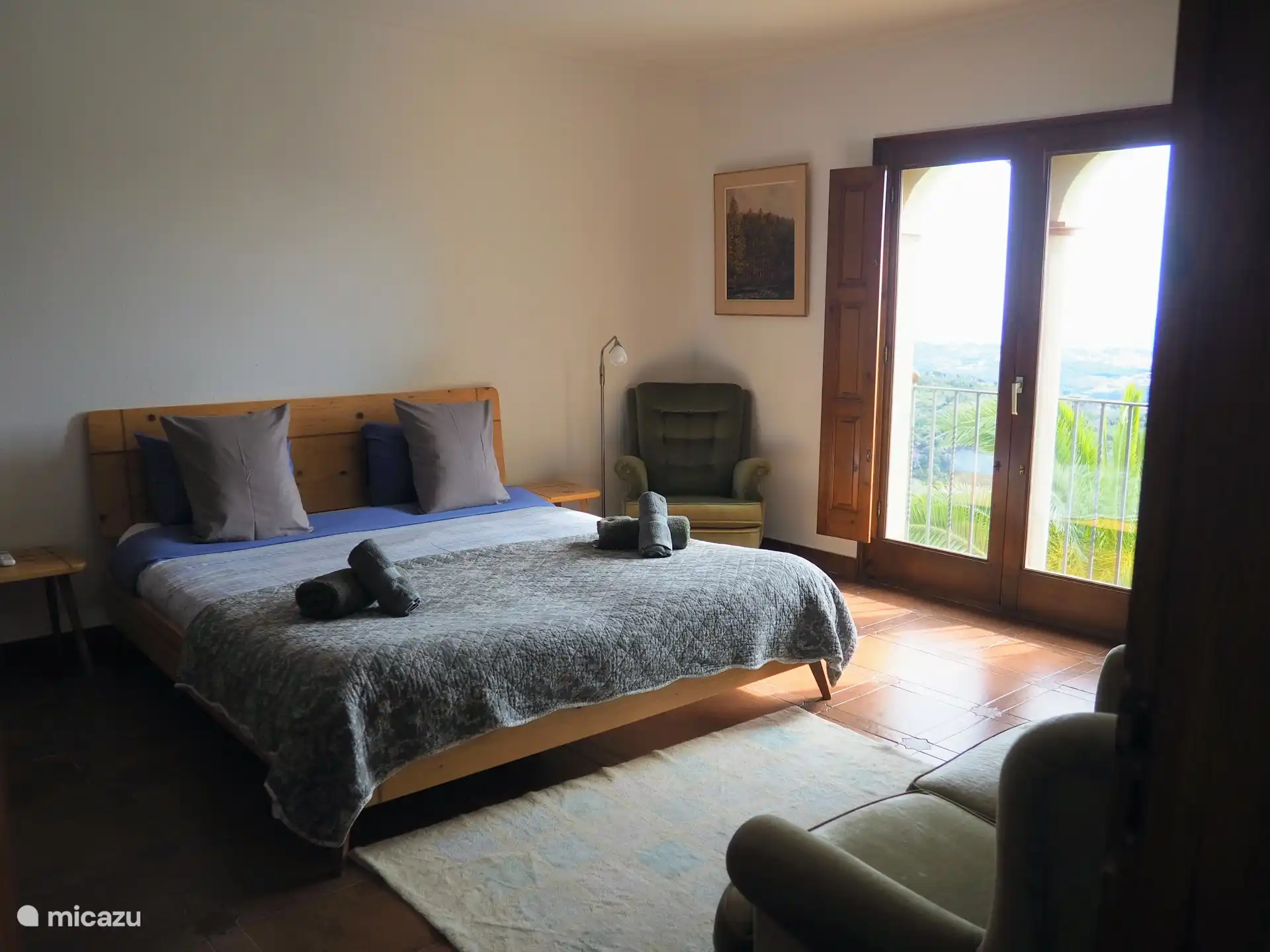 Bedroom with ensuite bathroom